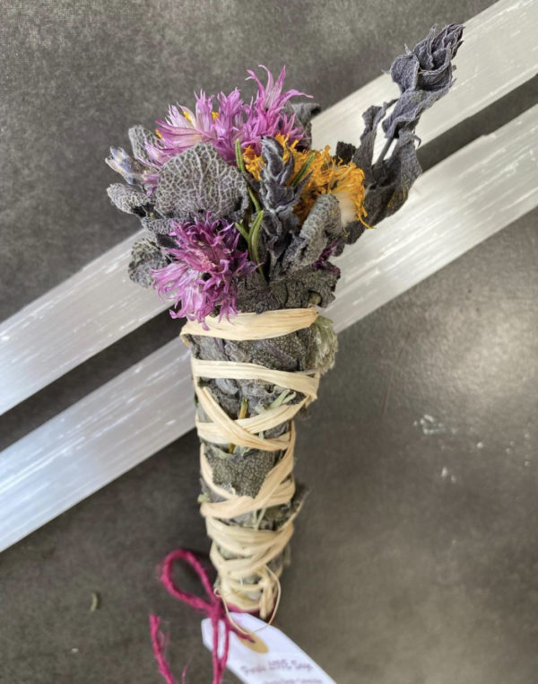 Purple Sage Smudge Wand