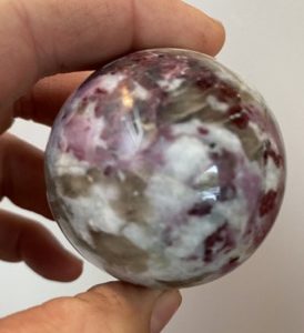 Rubellite Sphere