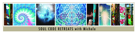 Header for retreat pics Art Pleiadian