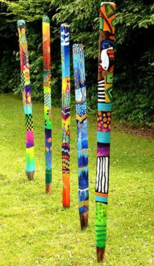 Sacred Garden Bird Totem Pole Workshop - Image 6