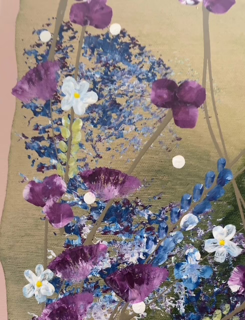 Field of Grace Floral Artwork - Image 2