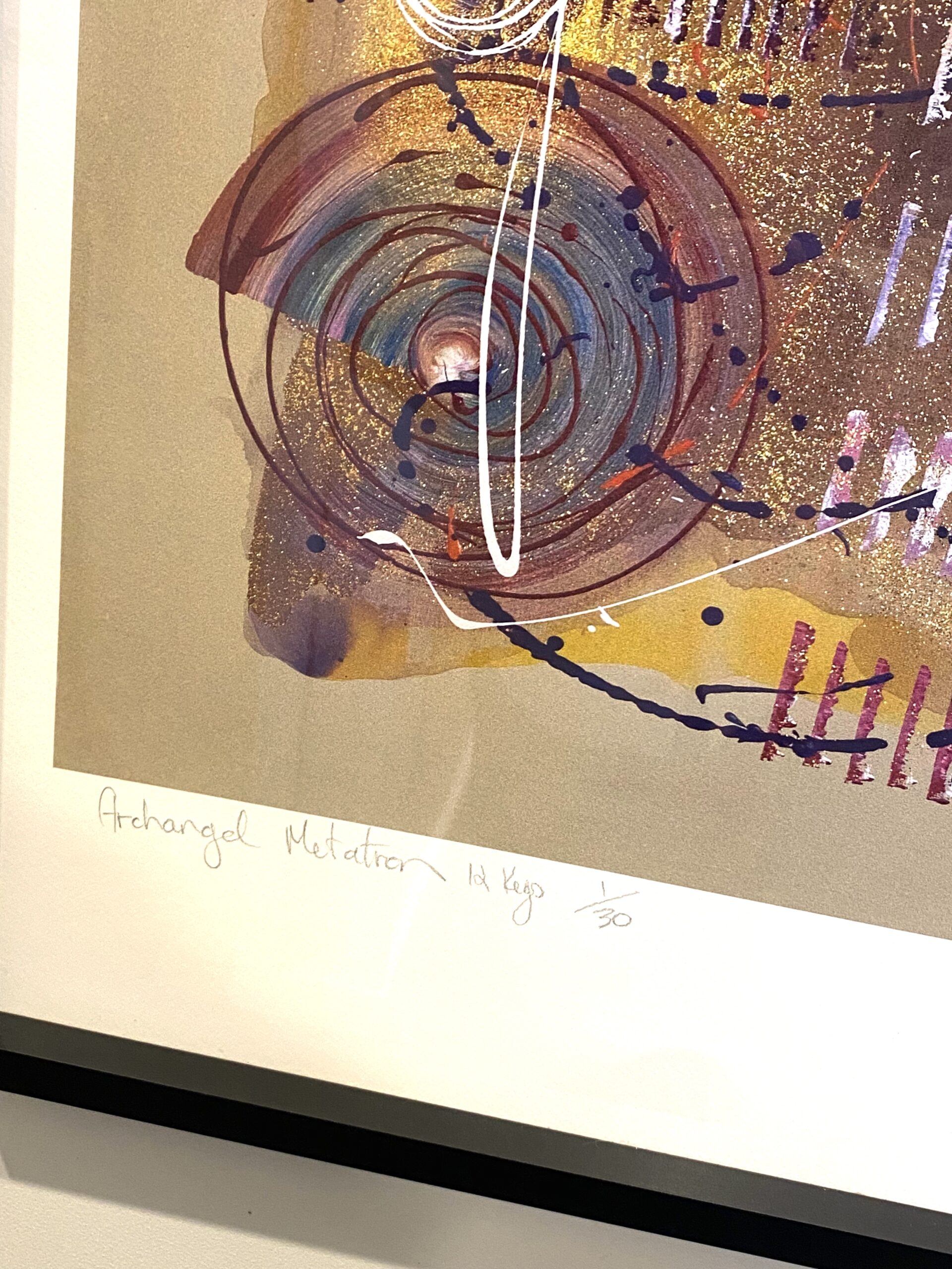 Metatron Stellar Gateway A4 - Limited Edition Print - Image 3